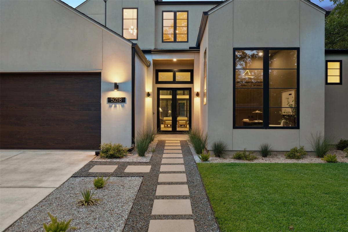 View 5218 Valley Oak DR in Highland Park West 5218 Valley Oak DR - front exterior - Luxury home in Highland Park West, Austin, TX