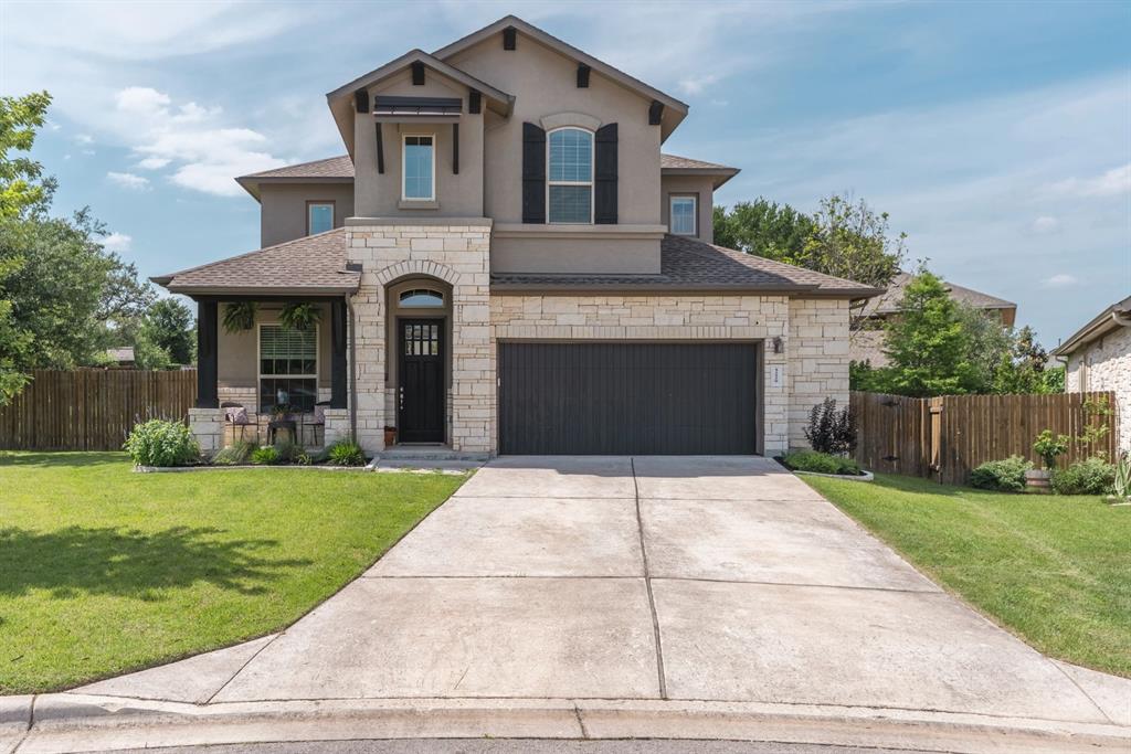 5228 Cornflower Dr - front exterior - Luxury home in Greyrock Ridge Ph 2, Austin, TX