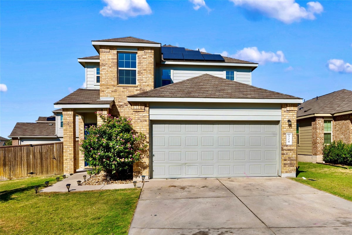 View 524 Circle Way Unit #12F in Sonterra 524 Circle Way Unit #12F - front exterior - Luxury home in Sonterra, Jarrell, TX