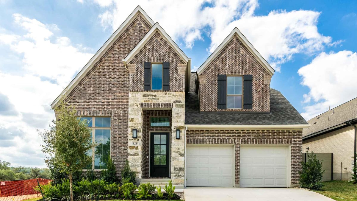 View 525 Summer Place Ln in Wolf Ranch 525 Summer Place Ln - front exterior - Luxury home in Wolf Ranch, Georgetown, TX