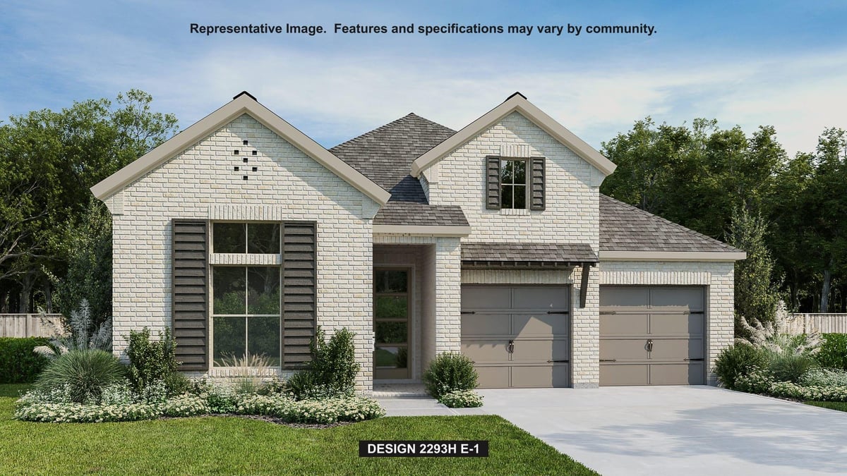 528 Alameda LN - front exterior - Luxury home in Wolf Ranch, Georgetown, TX