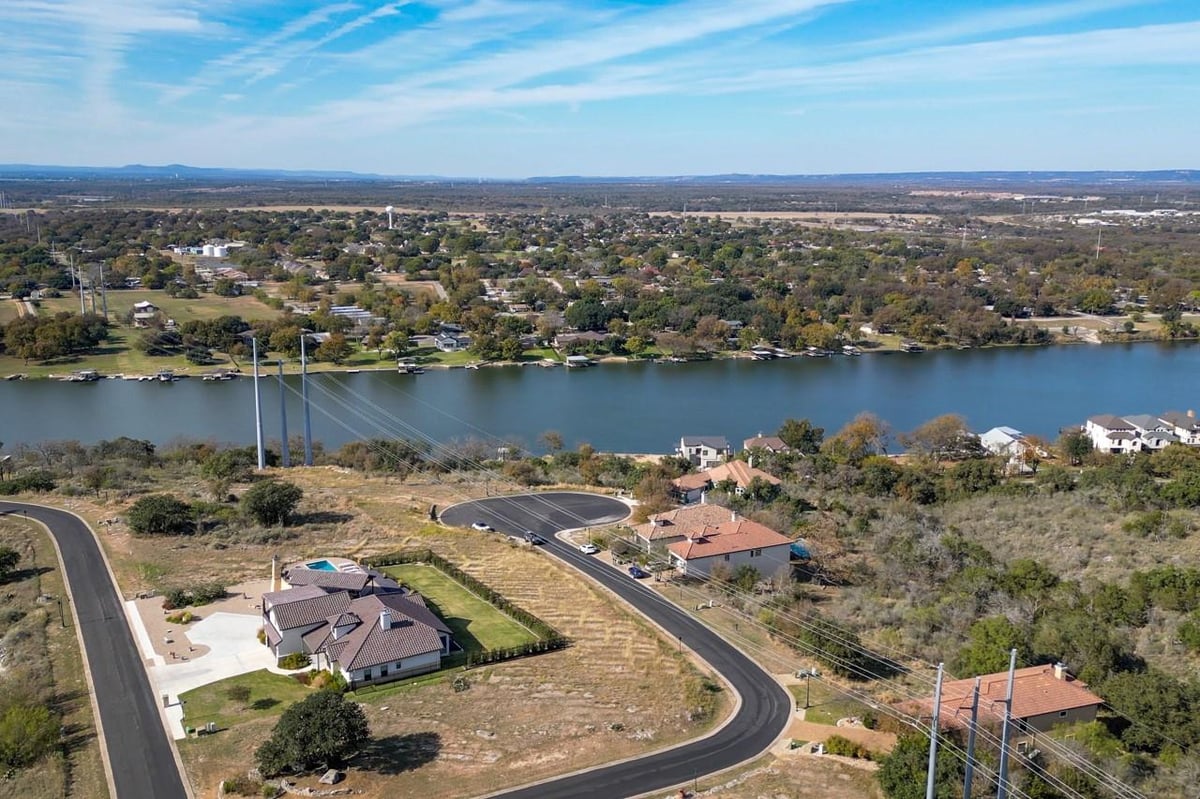 View 528 Bendito Way in La Ventana 528 Bendito Way - front exterior - Luxury lot in La Ventana, Marble Falls, TX
