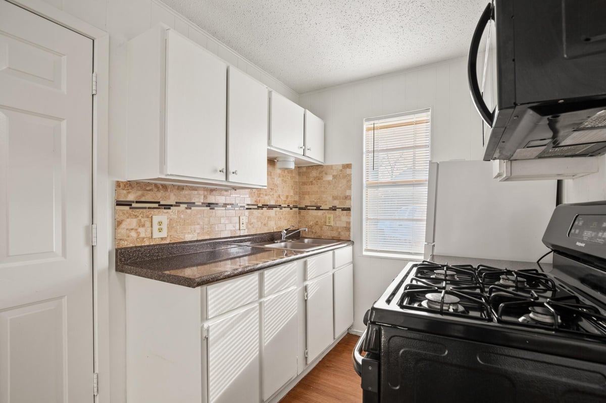 Kitchen at 5300 Guadalupe St Unit #108 - 1 bed 1 bath home