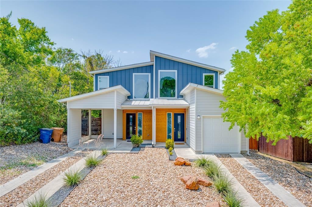 View 5301 Samuel Huston Ave Unit #A in Truman Heights 5301 Samuel Huston Ave Unit #A - front exterior - Luxury home in Truman Heights, Austin, TX