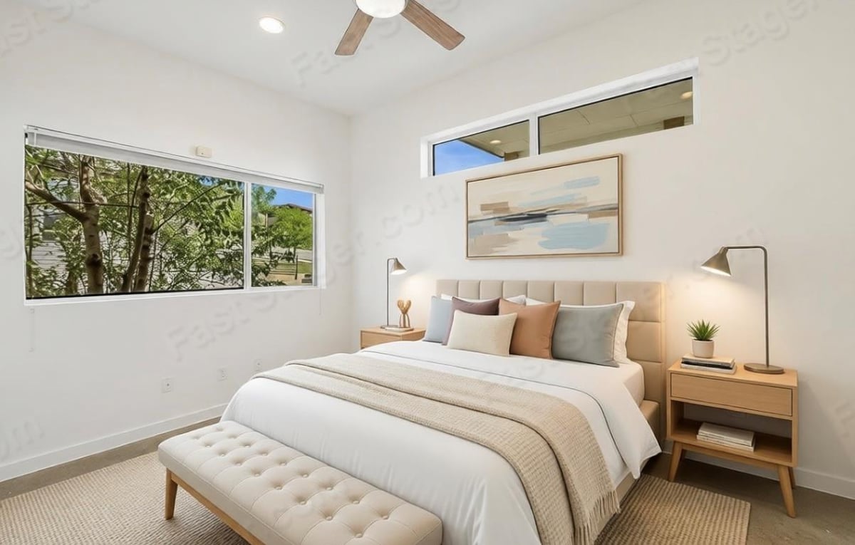 Primary bedroom at 5308 Sendero Hills Pkwy - 3 bed 3 bath home