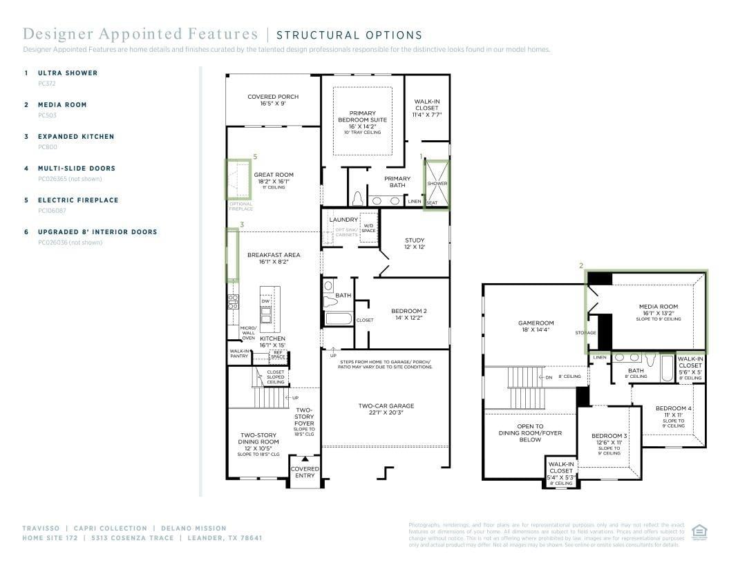 Living area at 5313 Cosenza Trce - 4 bed 3 bath home