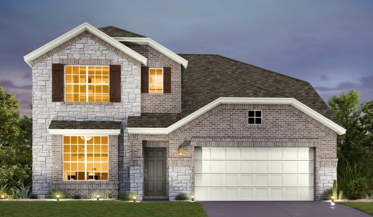 View 532 Redding WAY in Berry Creek Highlands 532 Redding WAY - front exterior - Luxury home in Berry Creek Highlands, Georgetown, TX