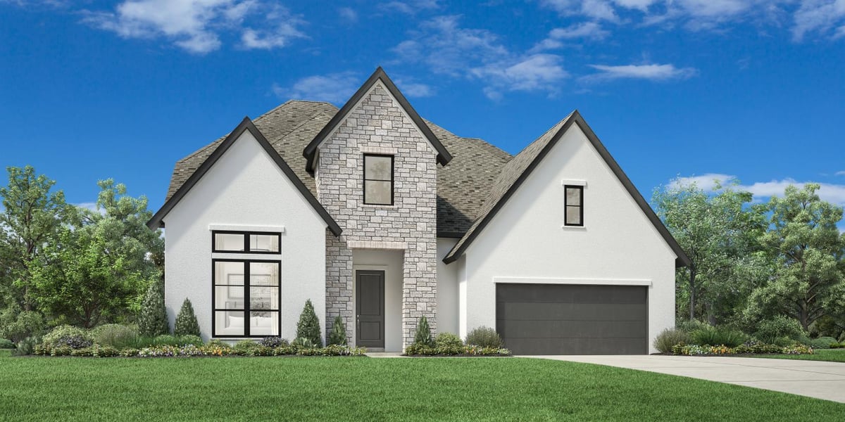 View 5321 Bellano BND in Travisso - Siena Collection 5321 Bellano BND - front exterior - Luxury home in Travisso - Siena Collection, Leander, TX