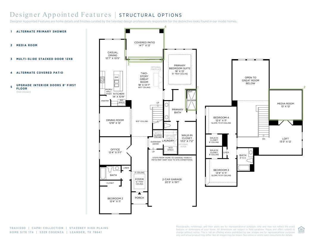 Primary bedroom at 5329 Cosenza Trce - 4 bed 3 bath home