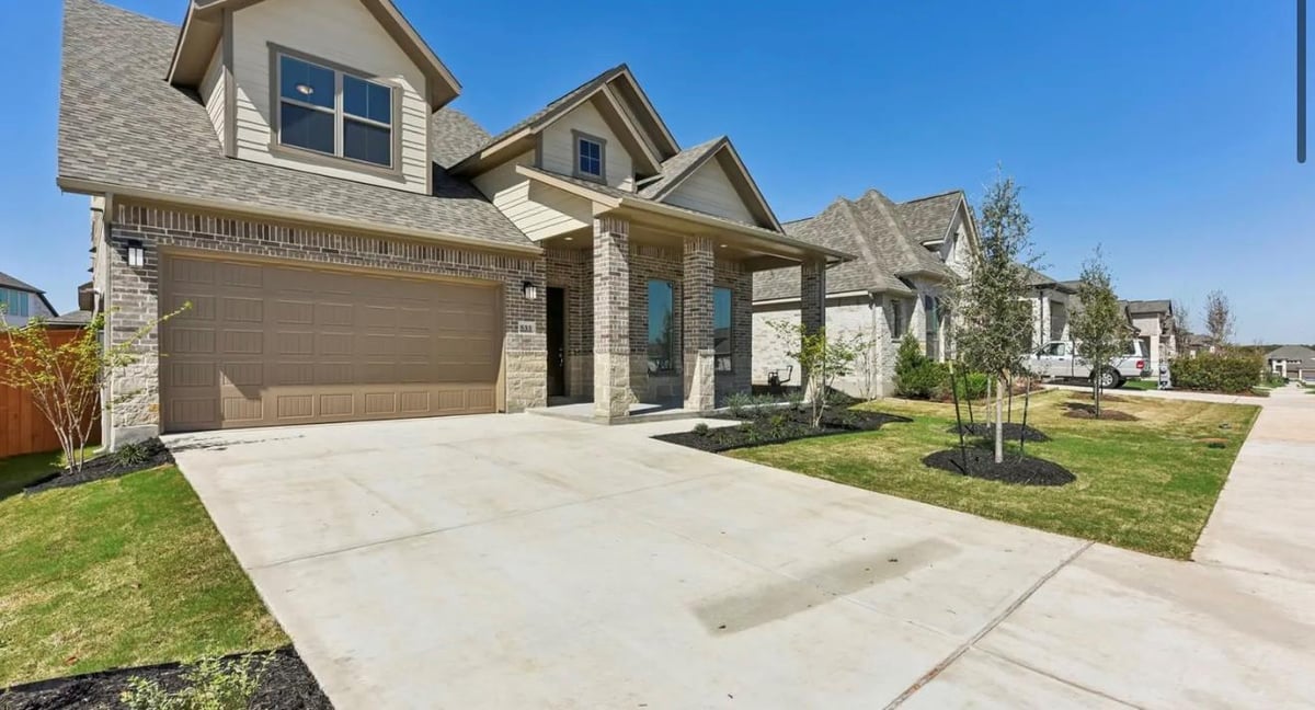 View 533 Prickly Poppy Loop in 6 Creeks 533 Prickly Poppy Loop - front exterior - Luxury home in 6 Creeks, Kyle, TX