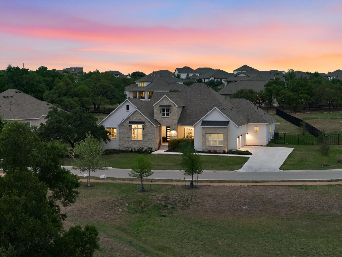 View 534 Prairie Clover DR in Esperanza 534 Prairie Clover DR - front exterior - Luxury home in Esperanza, Dripping Springs, TX