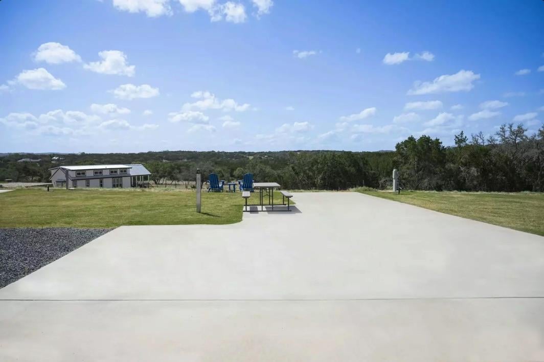 View 5386 Ranch Road 1376 Unit #168 in Firefly RV and Tiny Home Resort 5386 Ranch Road 1376 Unit #168 - front exterior - Luxury lot in Firefly RV and Tiny Home Resort, Fredericksburg, TX