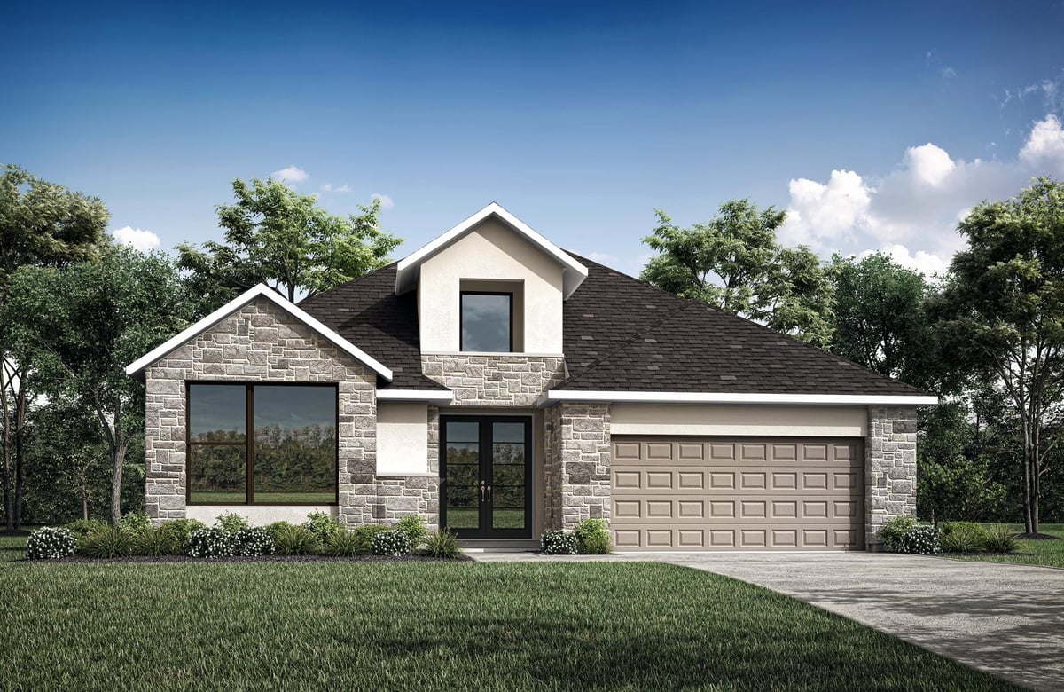 540 River Overlook RD - front exterior - Luxury home in Wolf Ranch South Fork, Georgetown, TX