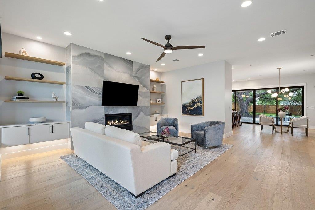 Primary bedroom at 5405 Montview St - 5 bed 4 bath home