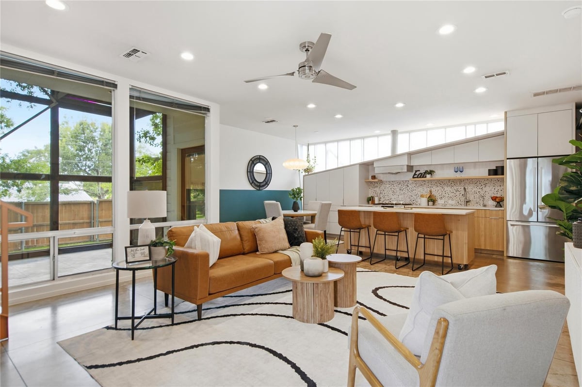 View 5409 Woodrow Ave Unit #C in The 54's Condominium 5409 Woodrow Ave Unit #C - front exterior - Luxury home in The 54's Condominium, Austin, TX