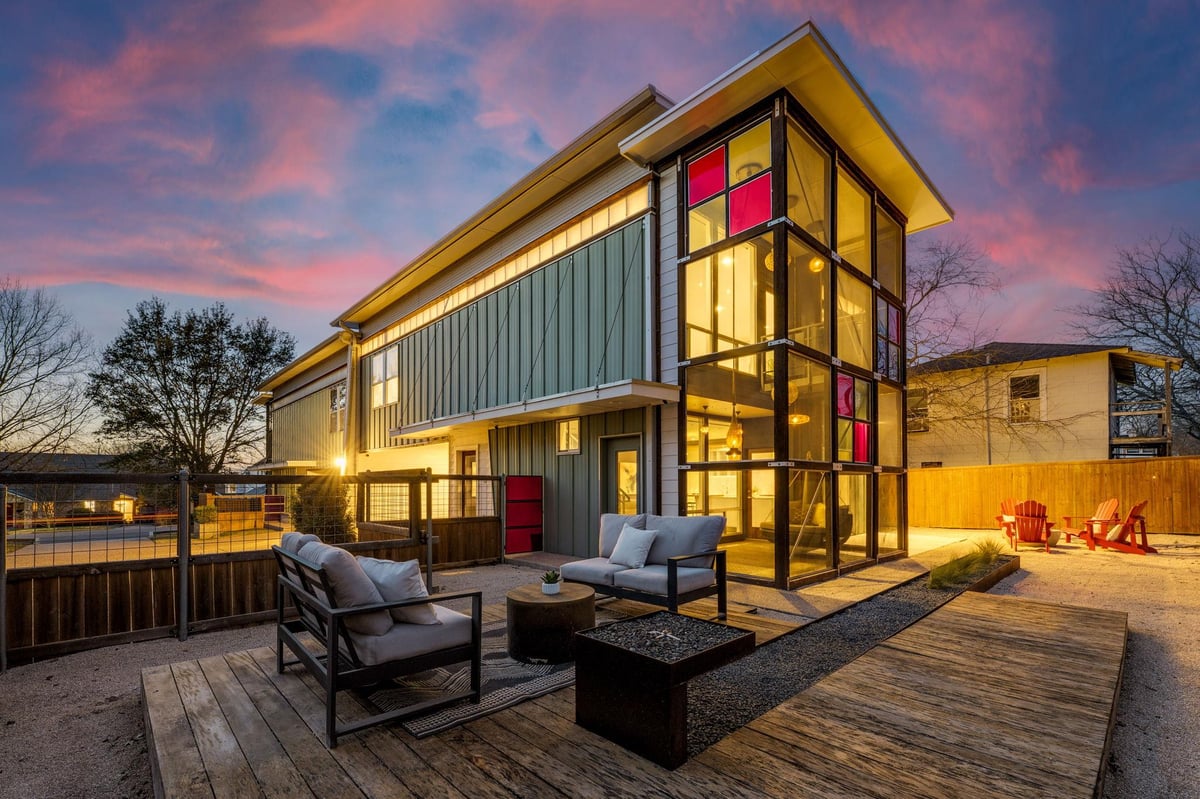 View 5409 Woodrow Ave Unit #D in Condo 5409 Woodrow Ave Unit #D - front exterior - Luxury home in Condo, Austin, TX
