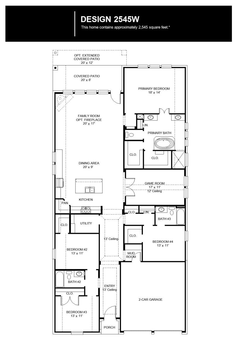 Living area at 541 Rock Daisy Trl - 4 bed 3 bath home