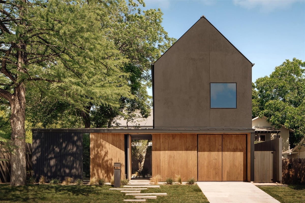 5410 Duval ST - front exterior - Luxury home in Highlands, Austin, TX