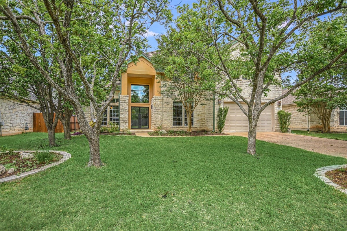 View 5412 Moon Shadow DR in Village Park 3 At Travis Country 5412 Moon Shadow DR - front exterior - Luxury home in Village Park 3 At Travis Country, Austin, TX