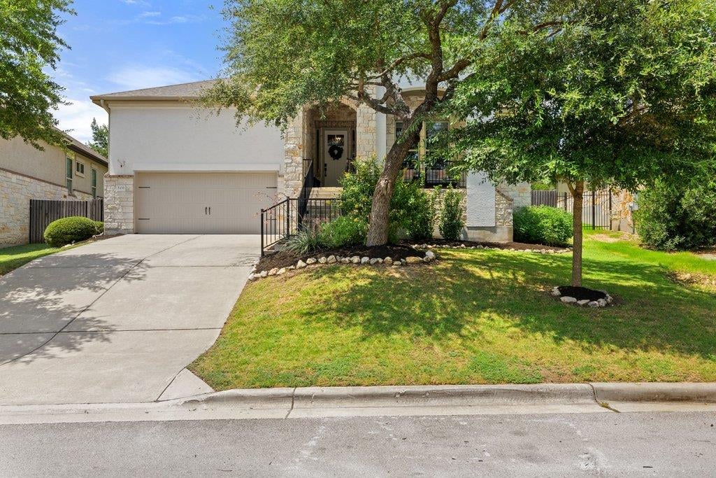 View 5433 Texas Bluebell DR in West Cypress Hills Ph 1 Sec 3 5433 Texas Bluebell DR - front exterior - Luxury home in West Cypress Hills Ph 1 Sec 3, Spicewood, TX