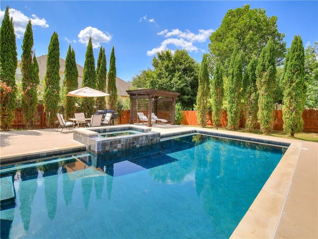 View 545 Aspen Dr in Belterra Ph 2 Sec 5c 545 Aspen Dr - front exterior - Luxury home in Belterra Ph 2 Sec 5c, Austin, TX