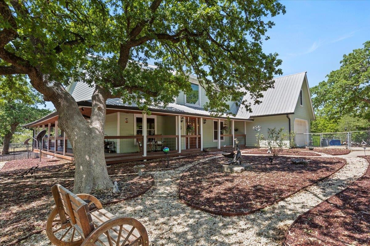 View 550 League Line Rd in McKey, Ruth 550 League Line Rd - front exterior - Luxury home in McKey, Ruth, Smithville, TX