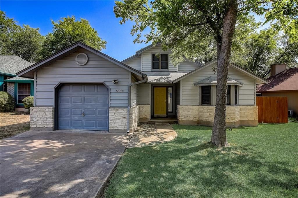View 5500 China Berry Rd in Williamson Creek Sec 02 5500 China Berry Rd - front exterior - Luxury home in Williamson Creek Sec 02, Austin, TX