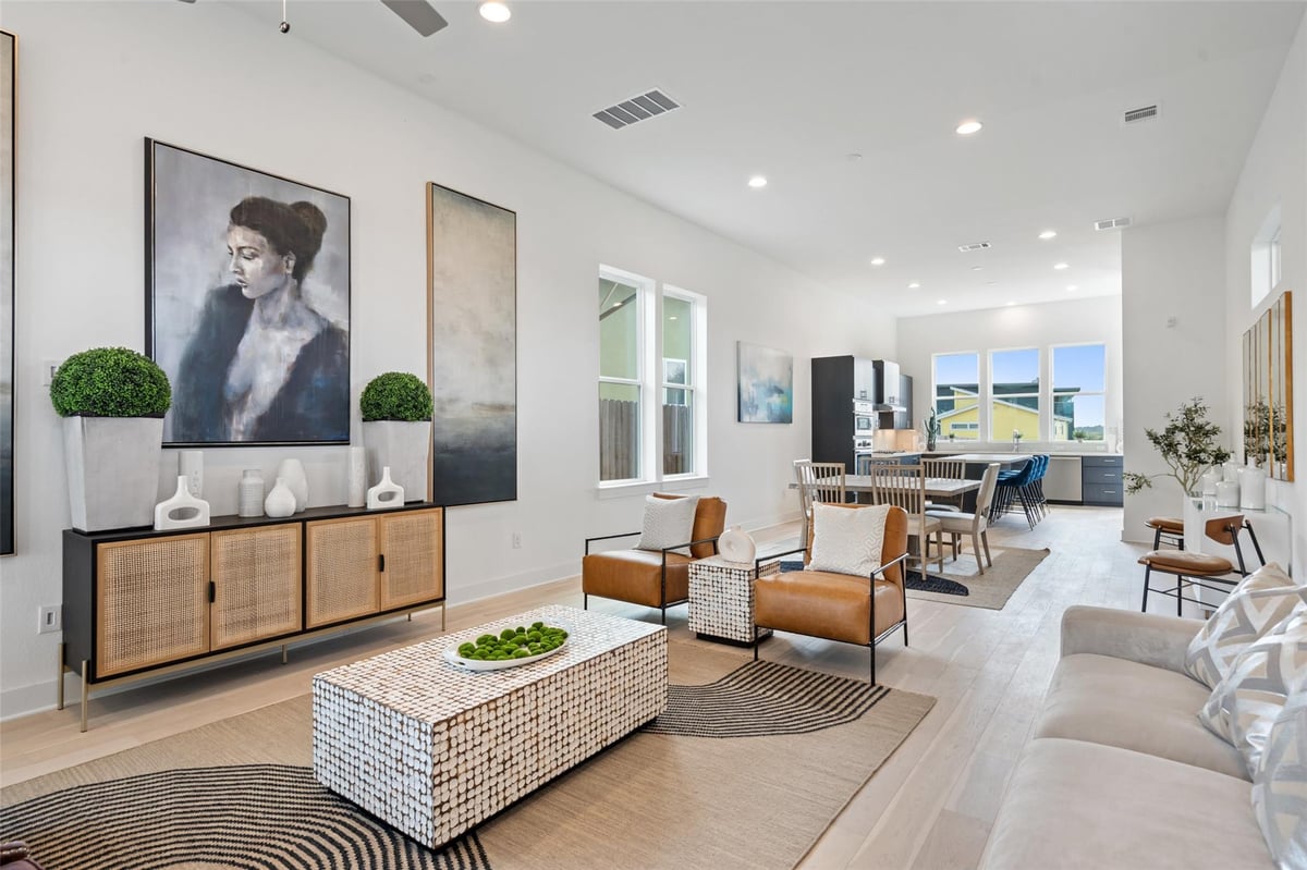 Primary bedroom at 5500 Sendero Hills Pkwy - 3 bed 2 bath home