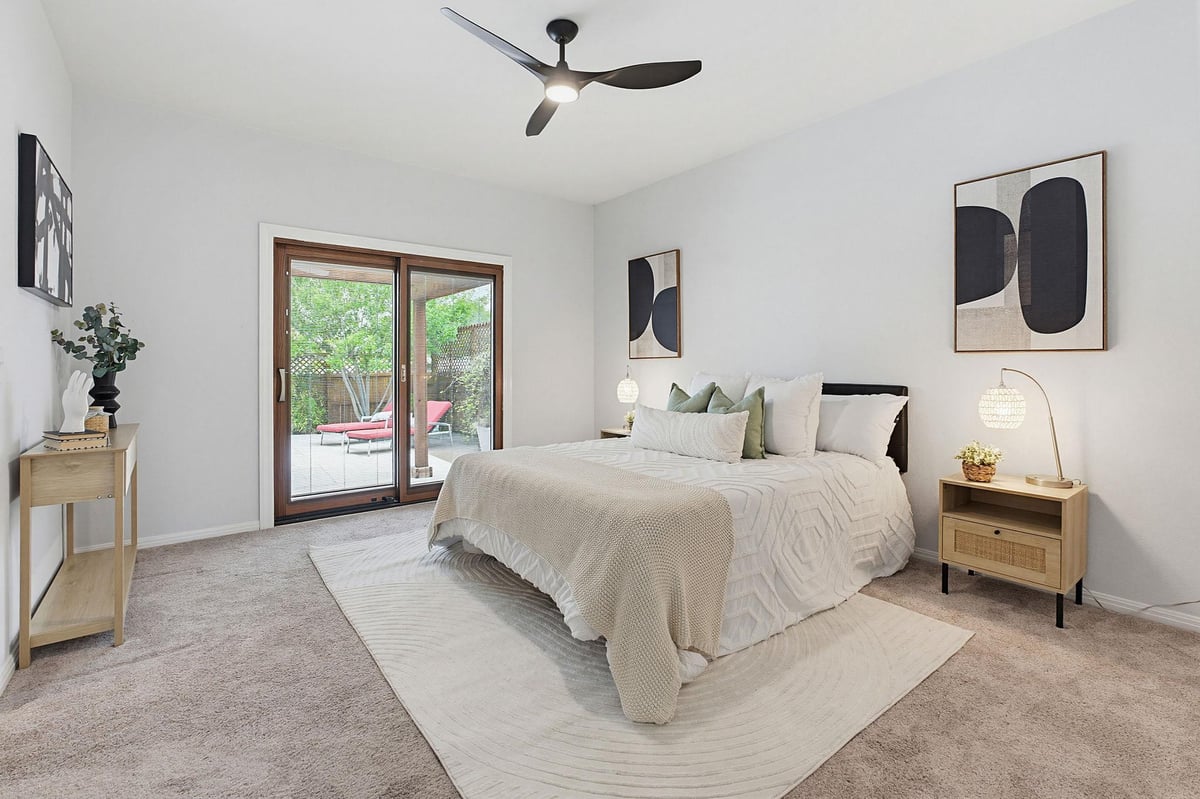 Primary bedroom at 5500 Toscana Ave - 3 bed 2 bath home