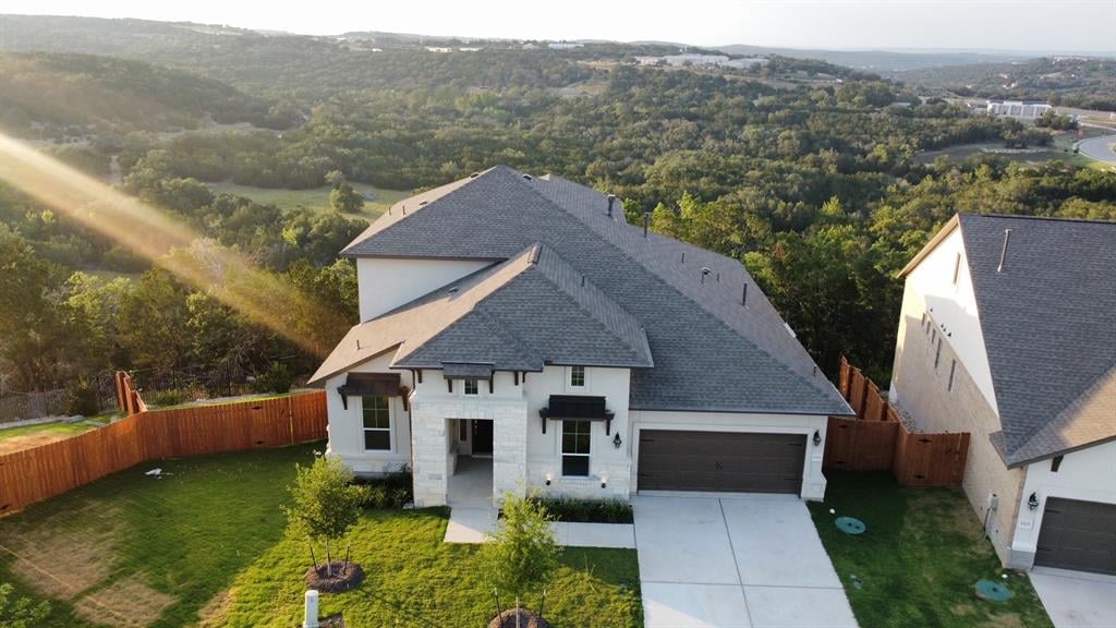 View 5501 Alamosa Clearing DR in Sweetwater 5501 Alamosa Clearing DR - front exterior - Luxury home in Sweetwater, Austin, TX