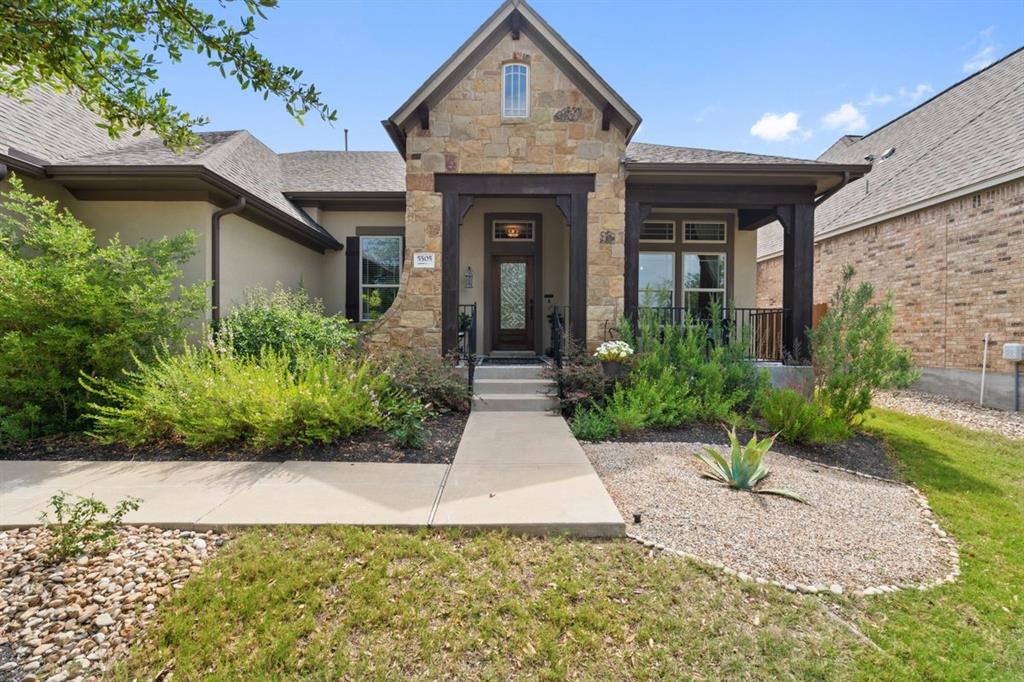 View 5505 Cherokee Draw RD in Sweetwater Sec 1 Village G-1 5505 Cherokee Draw RD - front exterior - Luxury home in Sweetwater Sec 1 Village G-1, Austin, TX