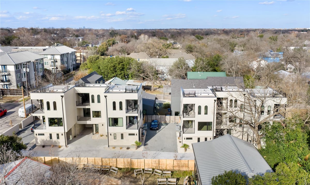 Kitchen at 5507 Clay Ave Unit #1A, 1b, 1c, 2a, 2b, 2c - Brentwood, Austin, TX