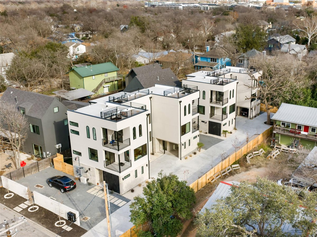 Primary bedroom at 5507 Clay Ave Unit #1A, 1b, 1c, 2a, 2b, 2c - Brentwood, Austin, TX