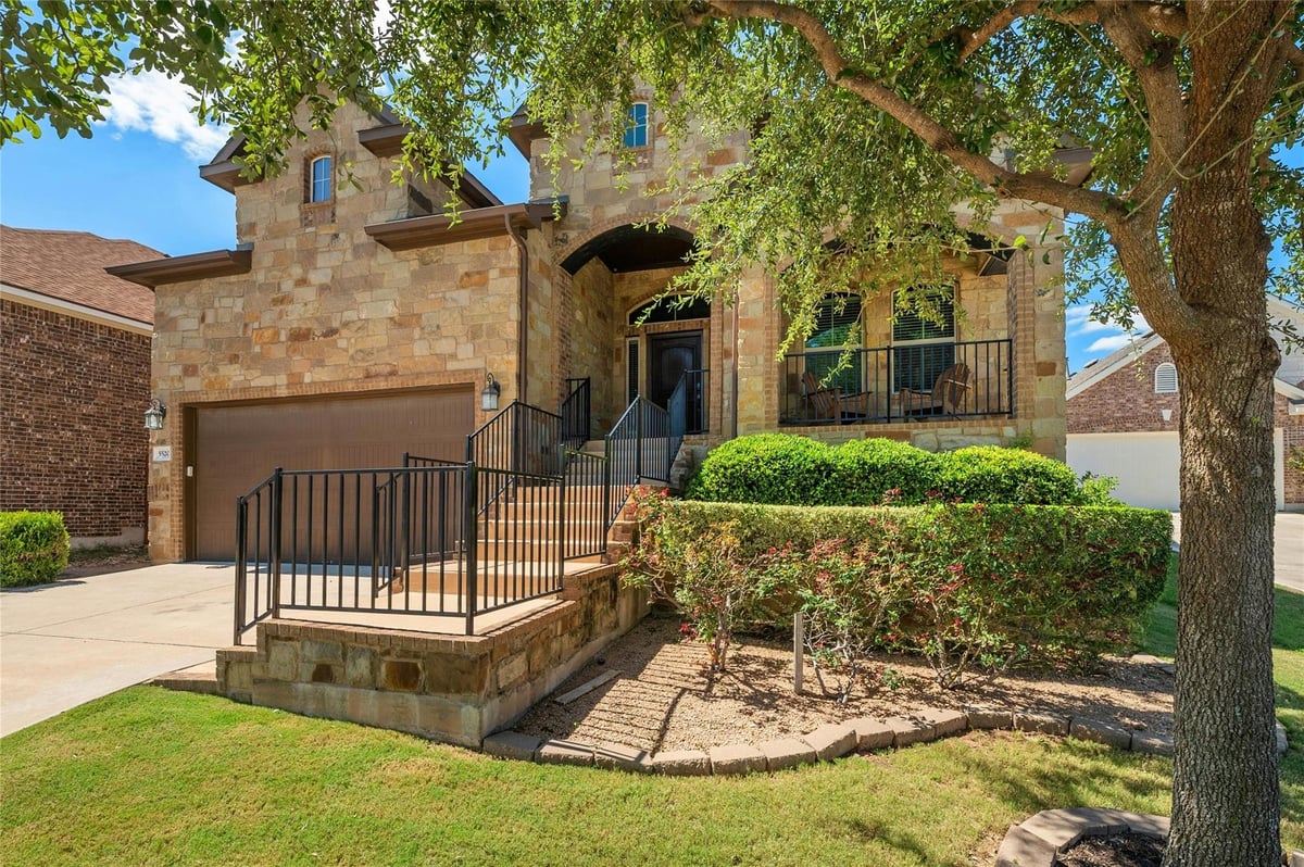 View 5520 Brady Bayou CV in Sweetwater Ranch Sec 1 Village 5520 Brady Bayou CV - front exterior - Luxury home in Sweetwater Ranch Sec 1 Village, Austin, TX