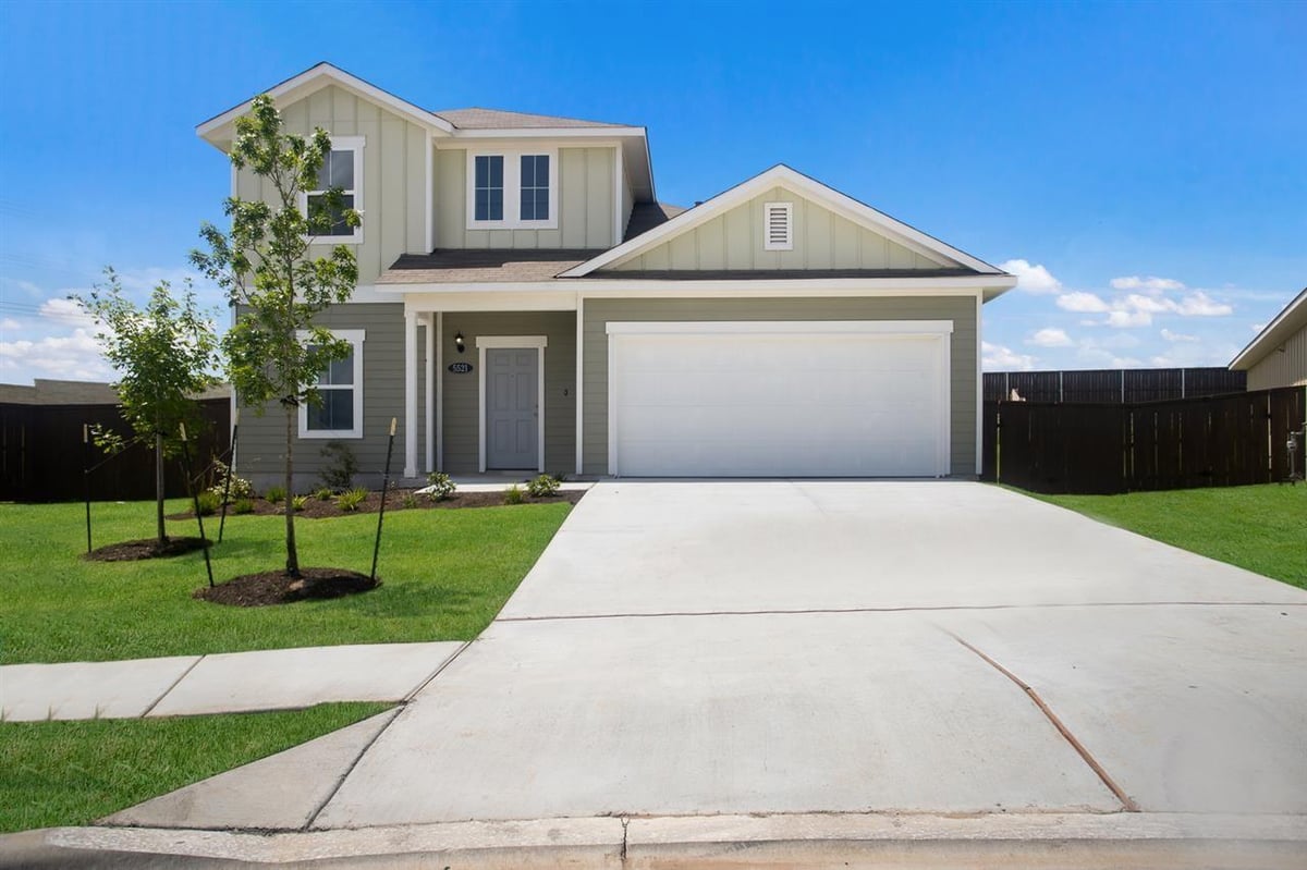 View 5521 Sacra Cv in Cloverleaf 5521 Sacra Cv - front exterior - Luxury home in Cloverleaf, Austin, TX