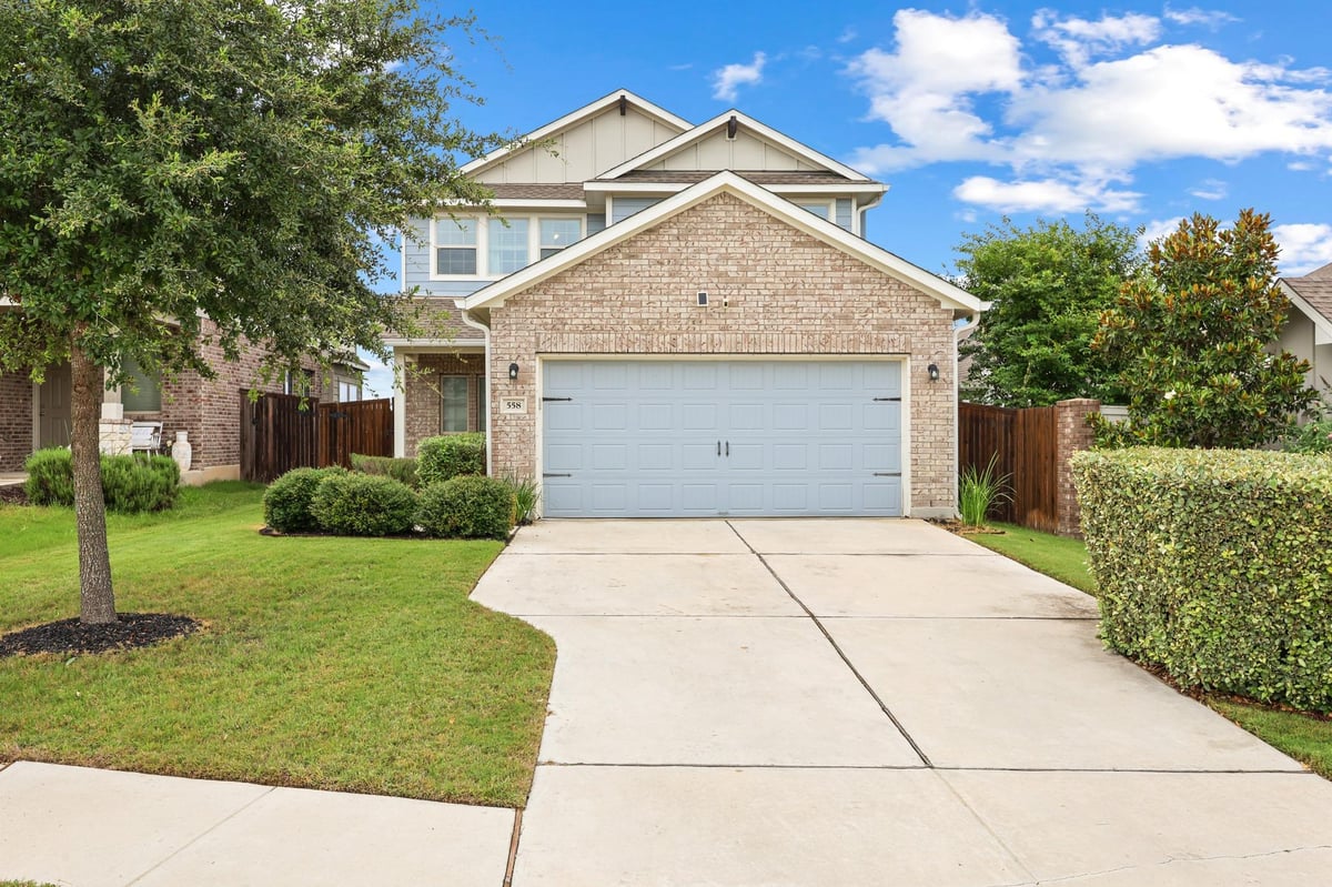 View 558 Nautical LOOP in Crosswinds Ph One 558 Nautical LOOP - front exterior - Luxury home in Crosswinds Ph One, Kyle, TX