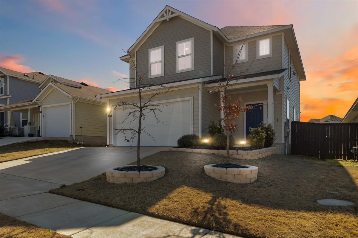 View 5613 Respinto Dr in Cloverleaf 5613 Respinto Dr - front exterior - Luxury home in Cloverleaf, Austin, TX