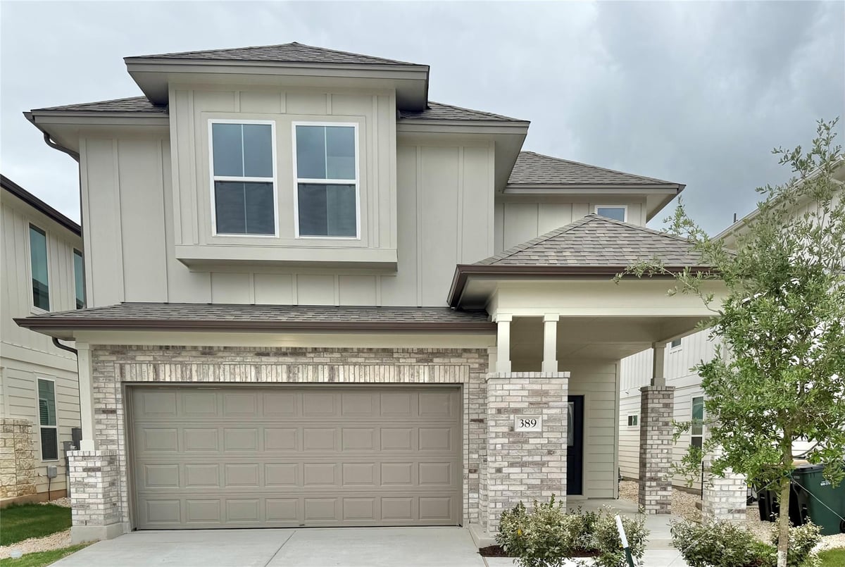 566 Elephant Island - front exterior - Luxury home in Crosswinds, Kyle, TX