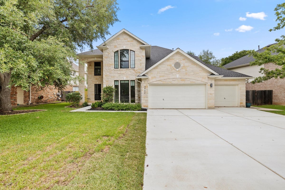 View 5700 Trelawney LN in Circle C Ranch 5700 Trelawney LN - front exterior - Luxury home in Circle C Ranch, Austin, TX