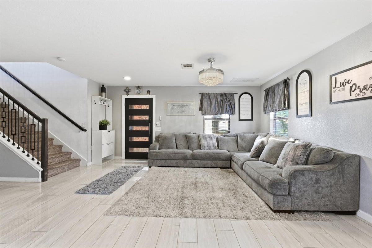 Primary bedroom at 5701 Malarkey Rd - 4 bed 2 bath home