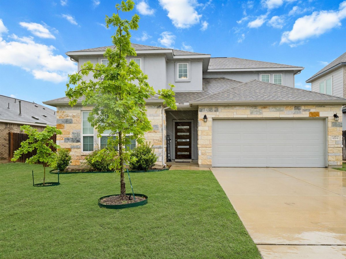 View 5705 Bellissima Way in Siena Sec 14 5705 Bellissima Way - front exterior - Luxury home in Siena Sec 14, Round Rock, TX