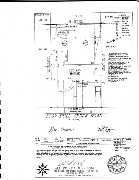 View 5707 Bull Creek Rd in Allandale Sec 02 5707 Bull Creek Rd - front exterior - Luxury lot in Allandale Sec 02, Austin, TX