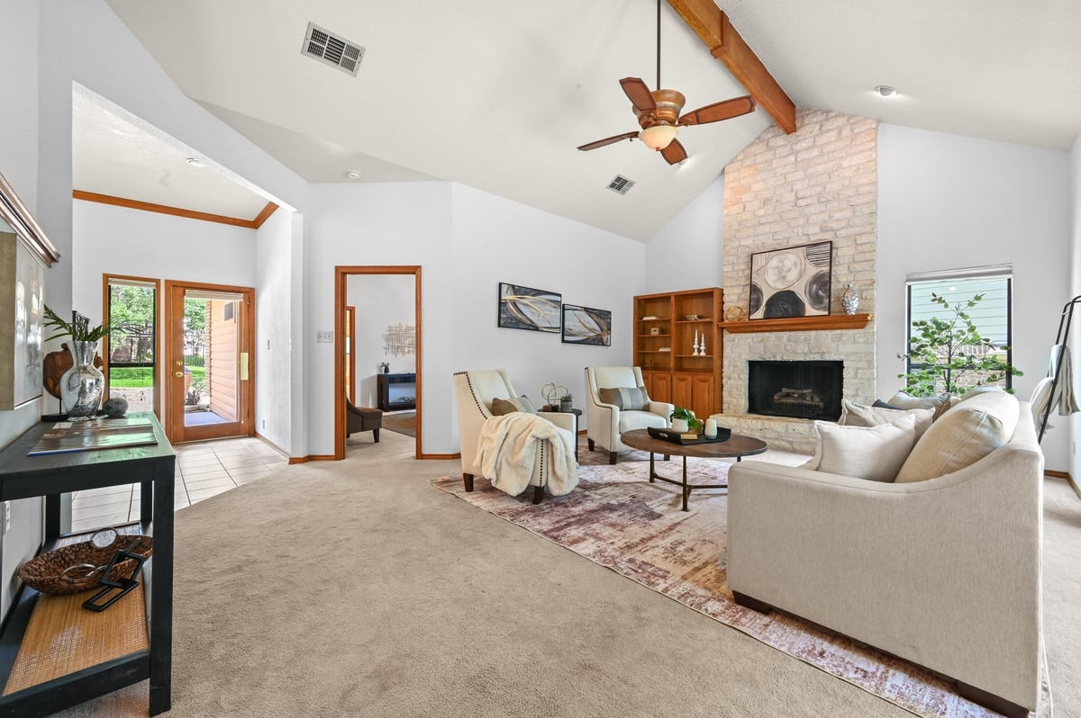 Primary bedroom at 5714 Barker Ridge Dr - 3 bed 2 bath home
