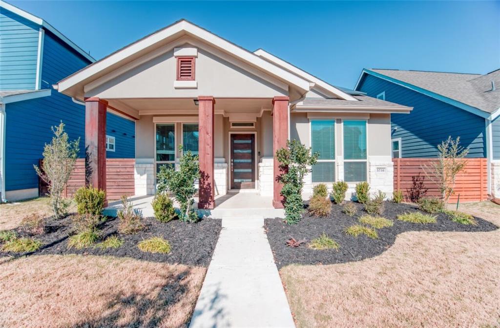 View 5716 Baythorne Dr in Goodnight Ranch Ph 1 Sec 3 5716 Baythorne Dr - front exterior - Luxury home in Goodnight Ranch Ph 1 Sec 3, Austin, TX