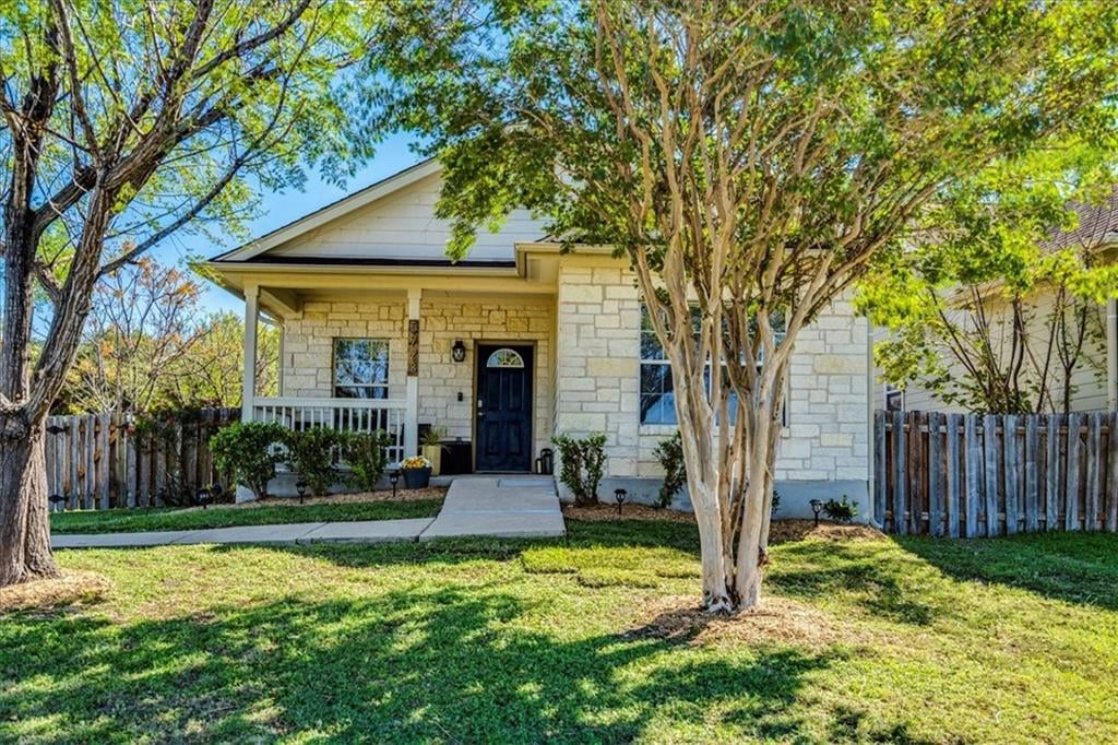View 5723 Sendero Hills Pkwy in Meadows At Trinity Crossing Ph 5723 Sendero Hills Pkwy - front exterior - Luxury home in Meadows At Trinity Crossing Ph, Austin, TX