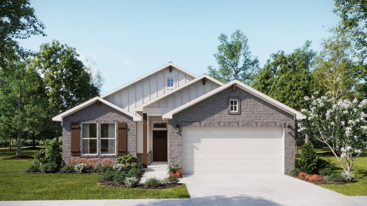 580 Gus LOOP - front exterior - Luxury home in Rancho San Gabriel, Georgetown, TX