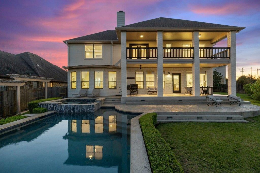 View 5805 Leckrone CV in Lantana Sec 04 5805 Leckrone CV - front exterior - Luxury home in Lantana Sec 04, Austin, TX