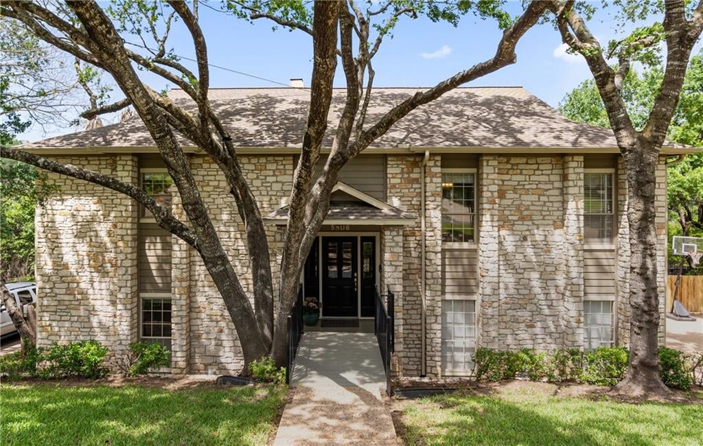 View 5806 Buckpasser Cv in Davenport Ranch 5806 Buckpasser Cv - front exterior - Luxury home in Davenport Ranch, Austin, TX