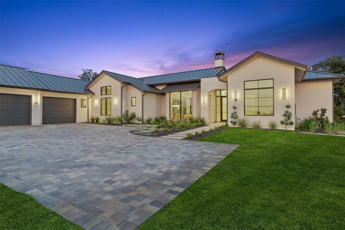 5813 Horizon Vista Way - front exterior - Luxury home in Madrone Canyon, Austin, TX