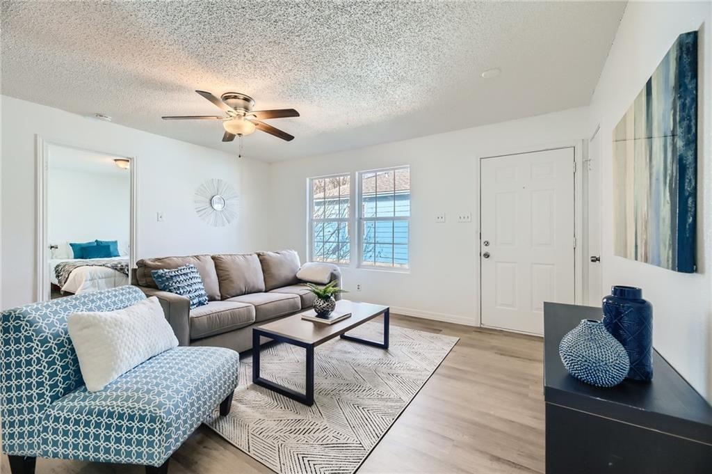View 5813 Spring Meadow Rd Unit #A in Williamson Creek Sec 01-A 5813 Spring Meadow Rd Unit #A - front exterior - Luxury home in Williamson Creek Sec 01-A, Austin, TX